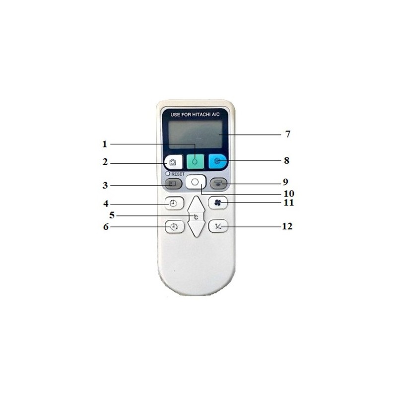 Điều khiển Máy Lạnh HITACHI RAR-3V2