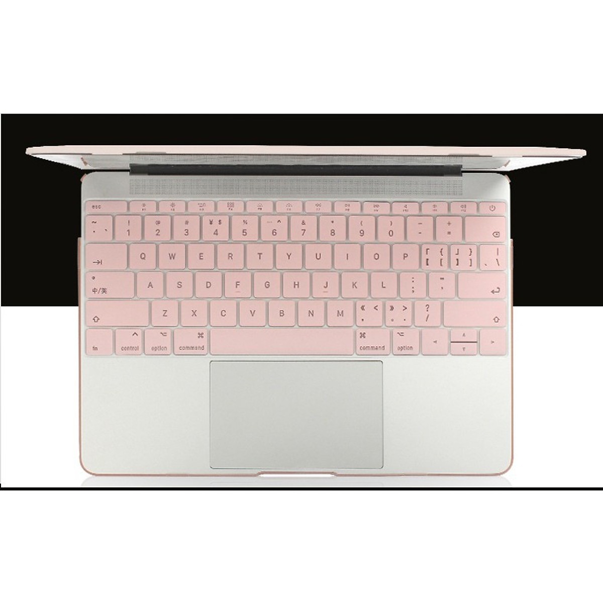 Combo Case ,Ốp + Phủ Phím Macbook Hồng Pastel ( Tặng Nút Chống Bụi )