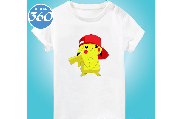[Xả kho] Áo thun trẻ em POKEMON giá siêu rẻ