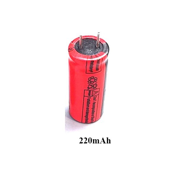 Siêu Tụ 3.2V 220Mah dòng xả 10C (Siêu tụ Oxit Mangan nạp nhanh, xả nhanh)