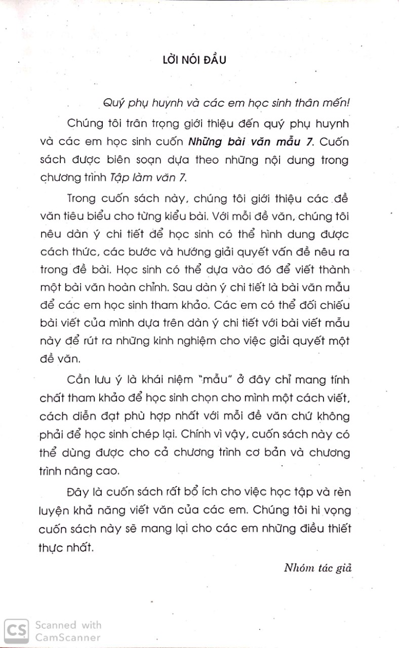 [HCM]Những bài văn mẫu 7