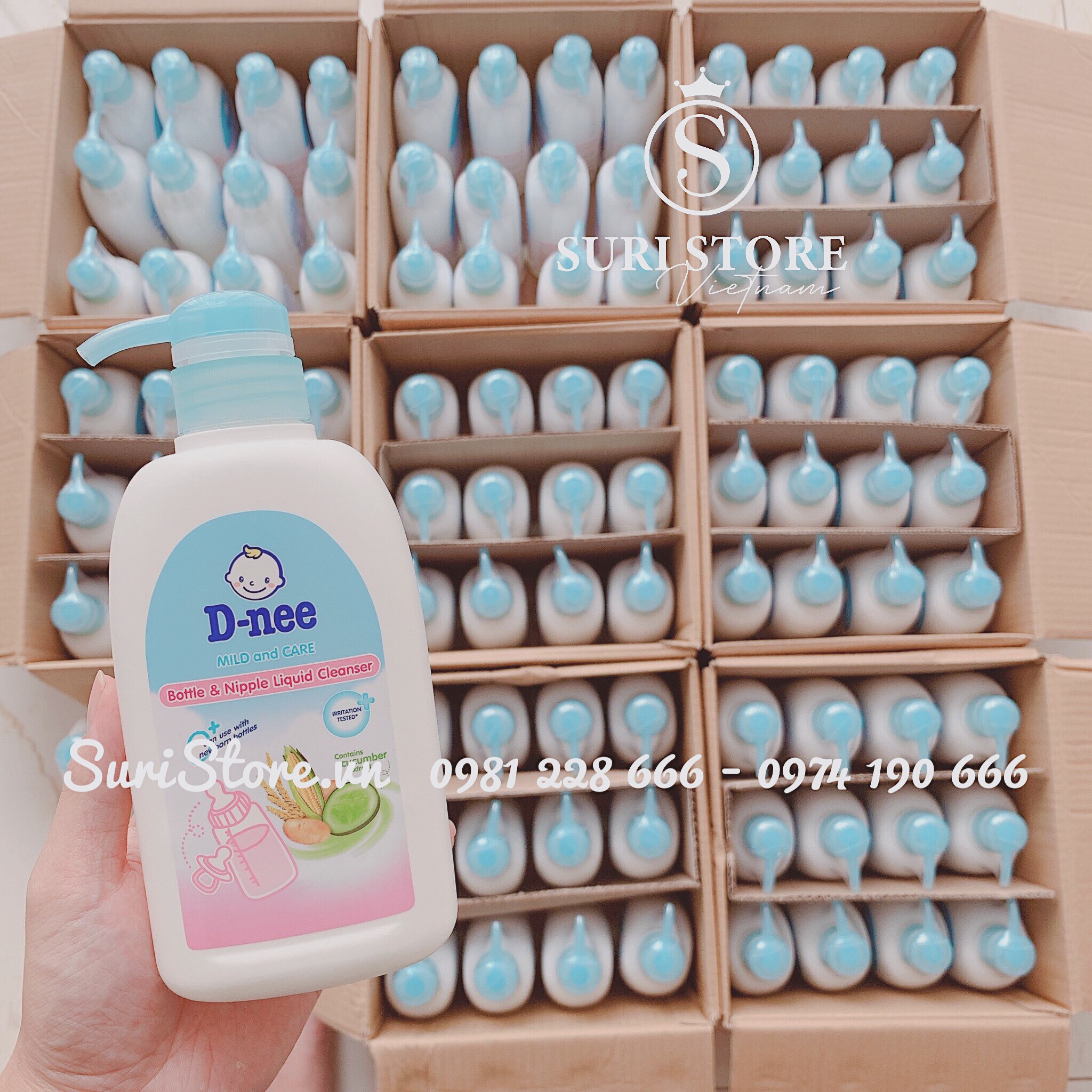 Nước rửa bình sữa D-nee (500ml)