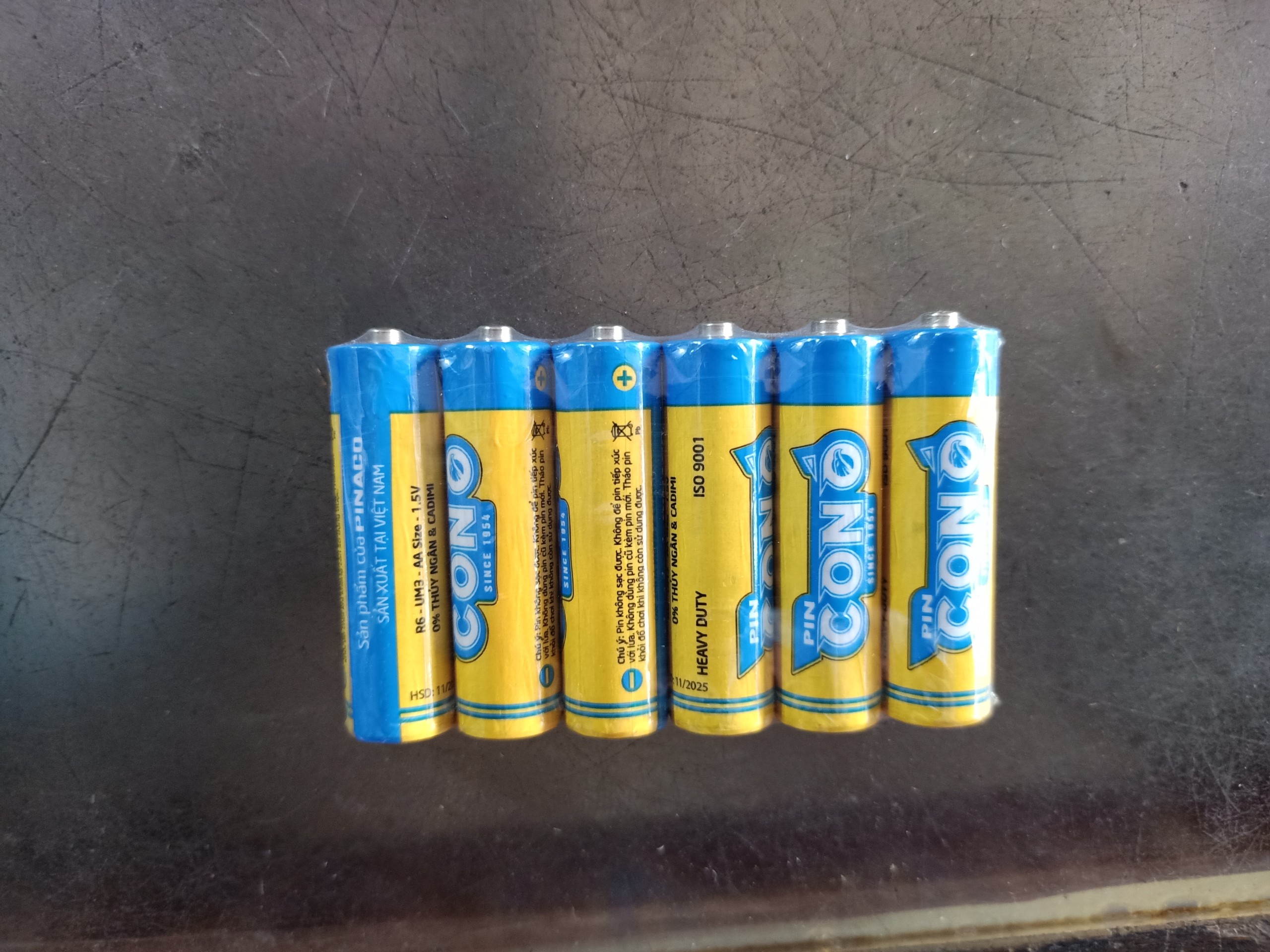 PIN CON Ó ĐỎ PINACO 2A (48 VIÊN)