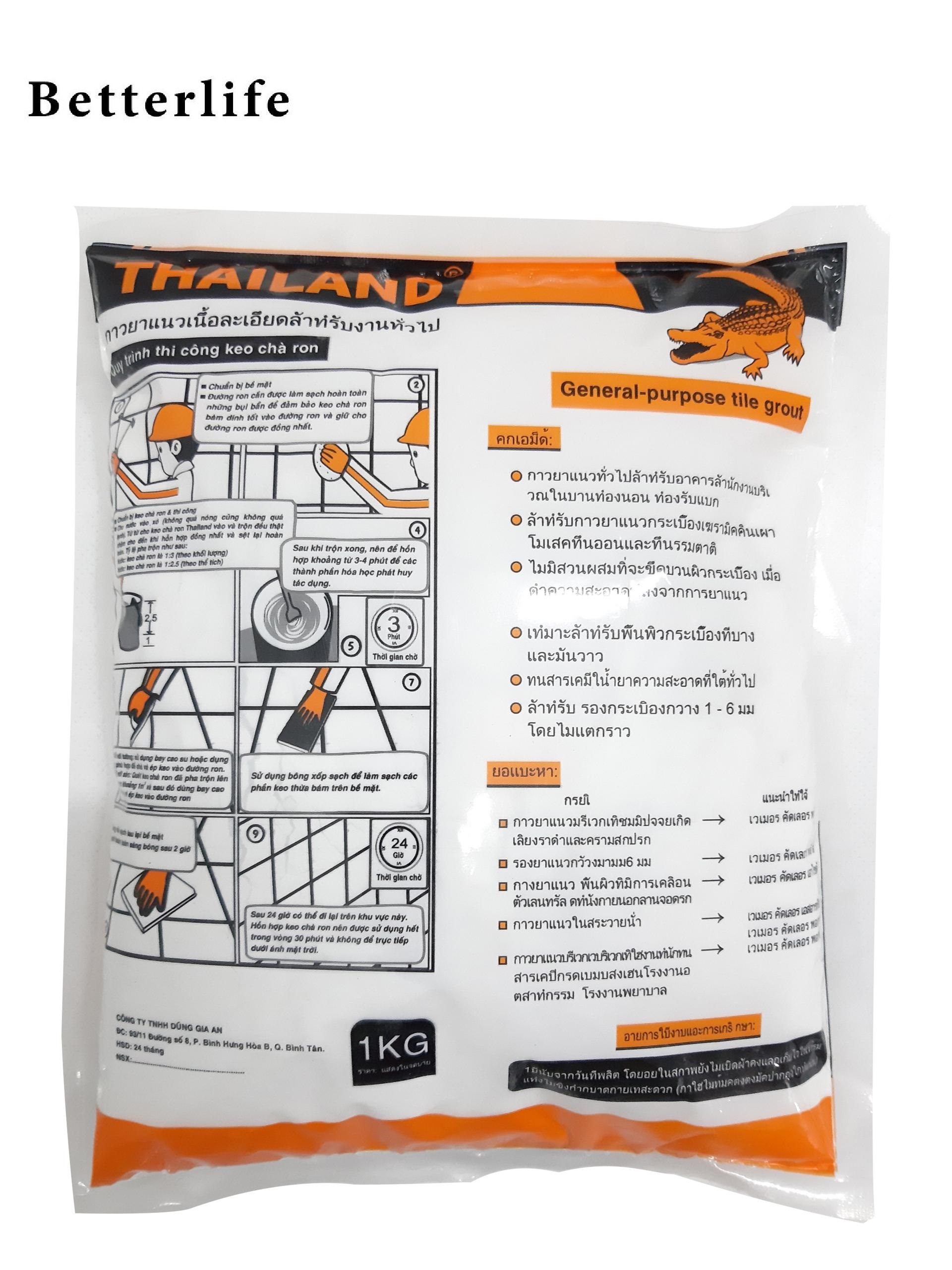 Keo chà ron ( dán ron gạch , đánh trắng kẻ gạch ) Thái Lan cao cấp - BetterLife