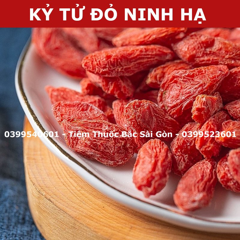 Kỉ Tử Ngọt - Kỷ tử hữu cơ 500g (kỳ tử thượng hàng, trà đẹp da, sáng mặt, chống lão hóa)