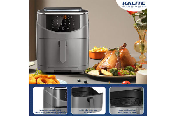 Nồi chiên hơi nước Kalite Steam 7 - Điện Máy Tiện Lợi 247 - Giao hàng miễn phí