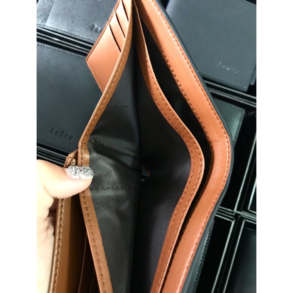 ▩  Ví nam Pedro da  full box và túi giấy hãng ( Có Hộp)