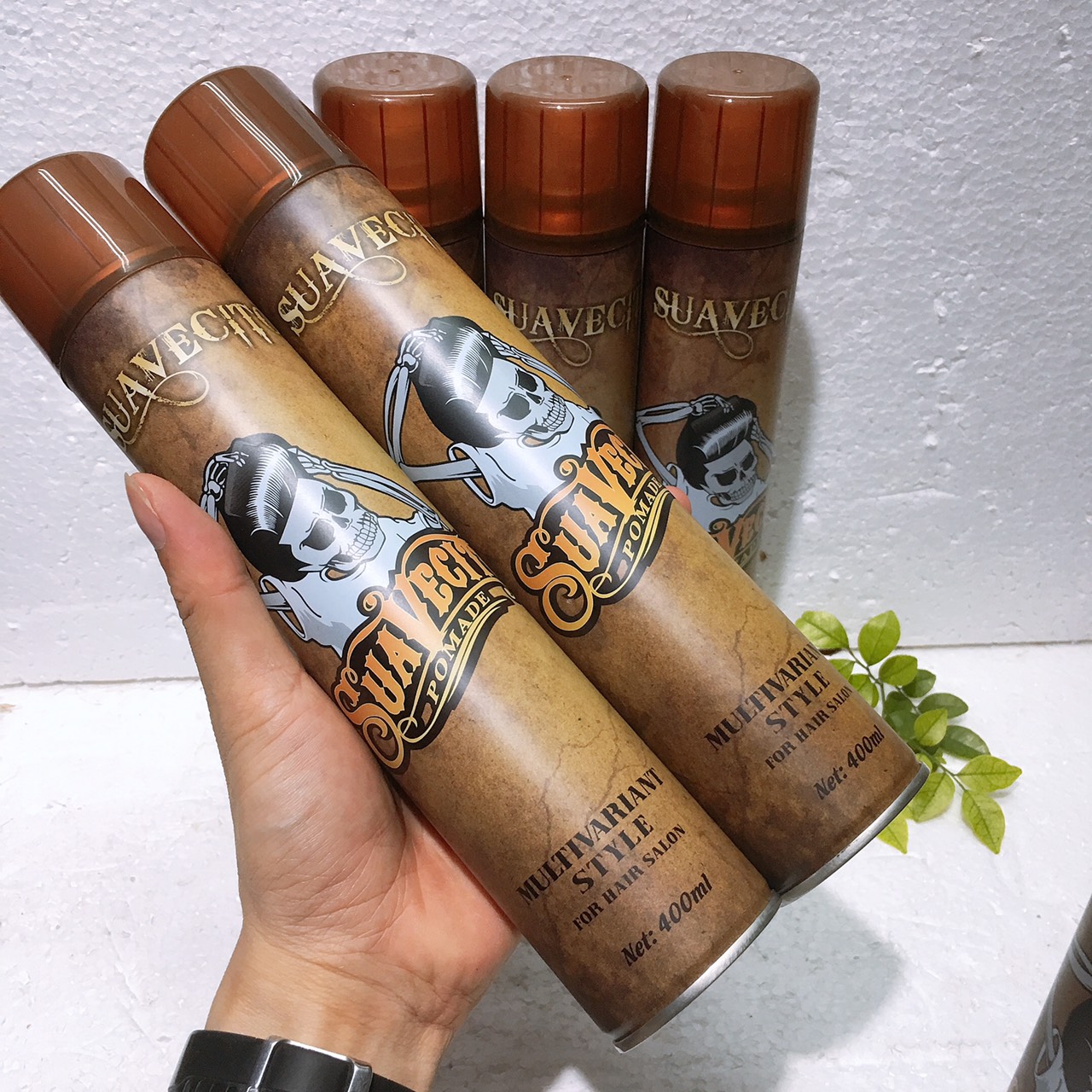 Gôm xịt tạo kiểu tóc SUAVECITO MULTIVARIANT 400ml