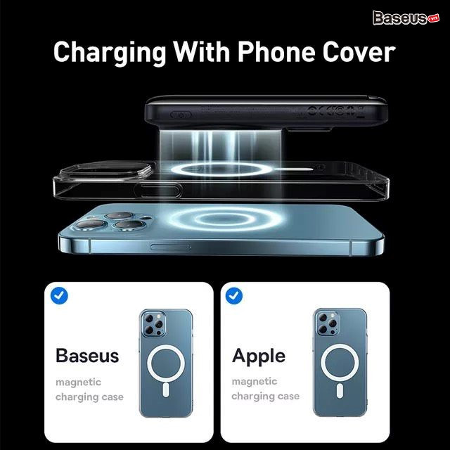 Baseus Magnetic Bracket Wireless Fast Charge Power Bank 10000mAh 20W