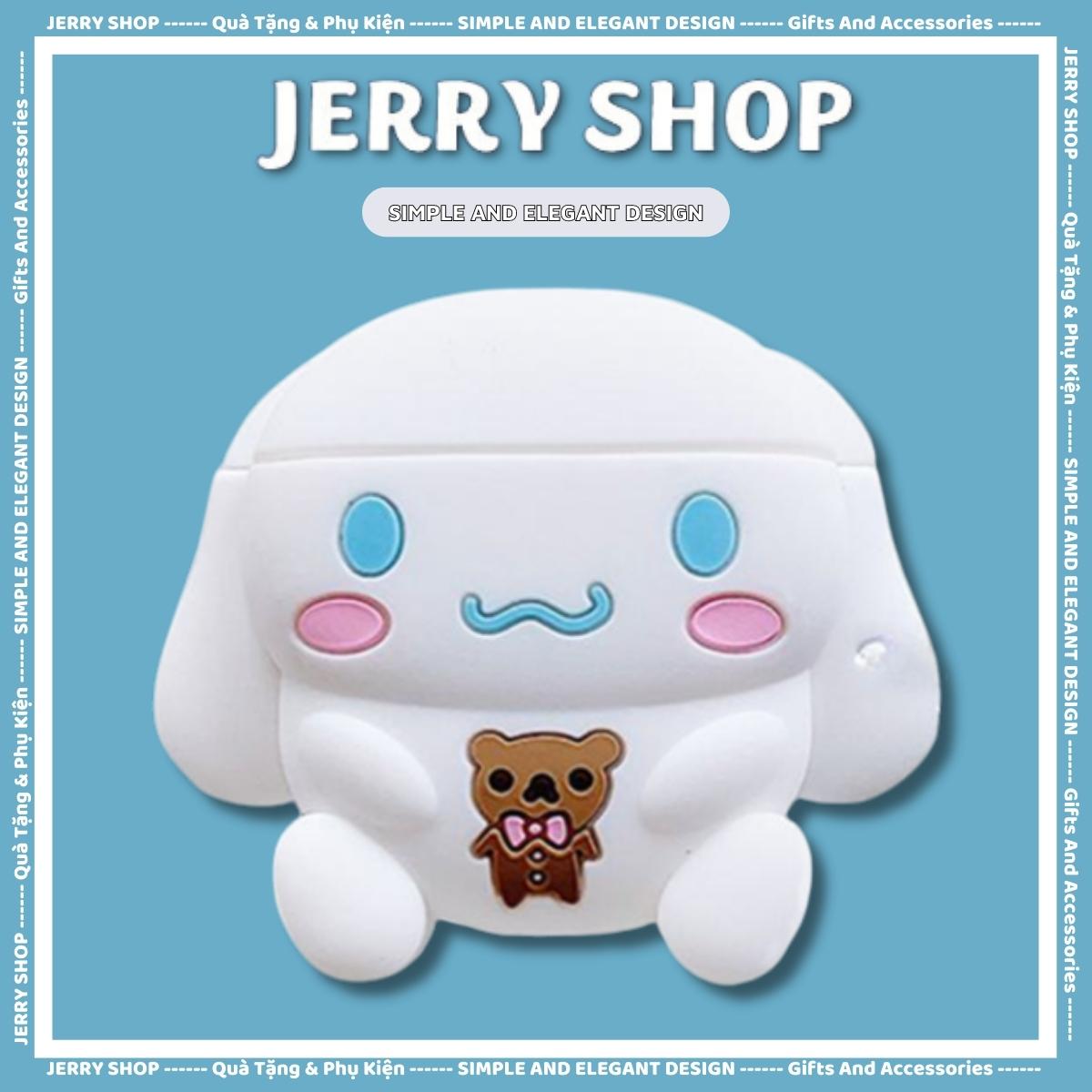 Vỏ Bảo Vệ Tai Nghe Combo Gia Đình Gà Airpods 1 2 3 PRO Cao Cấp Chống Bụi Bẩn Va Đập JERRY SHOP