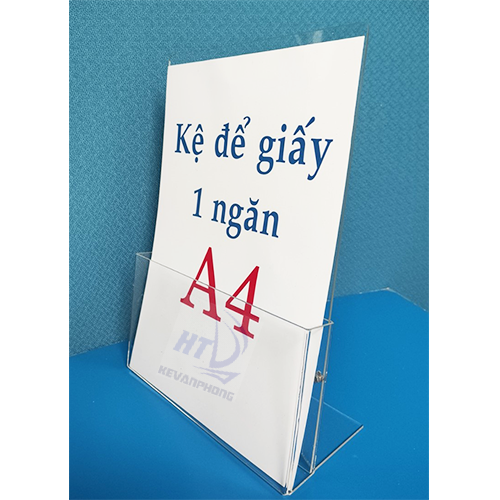 Kệ để nhiều giấy, 1 ngăn khổ A4 - A5 - 1/3 A4