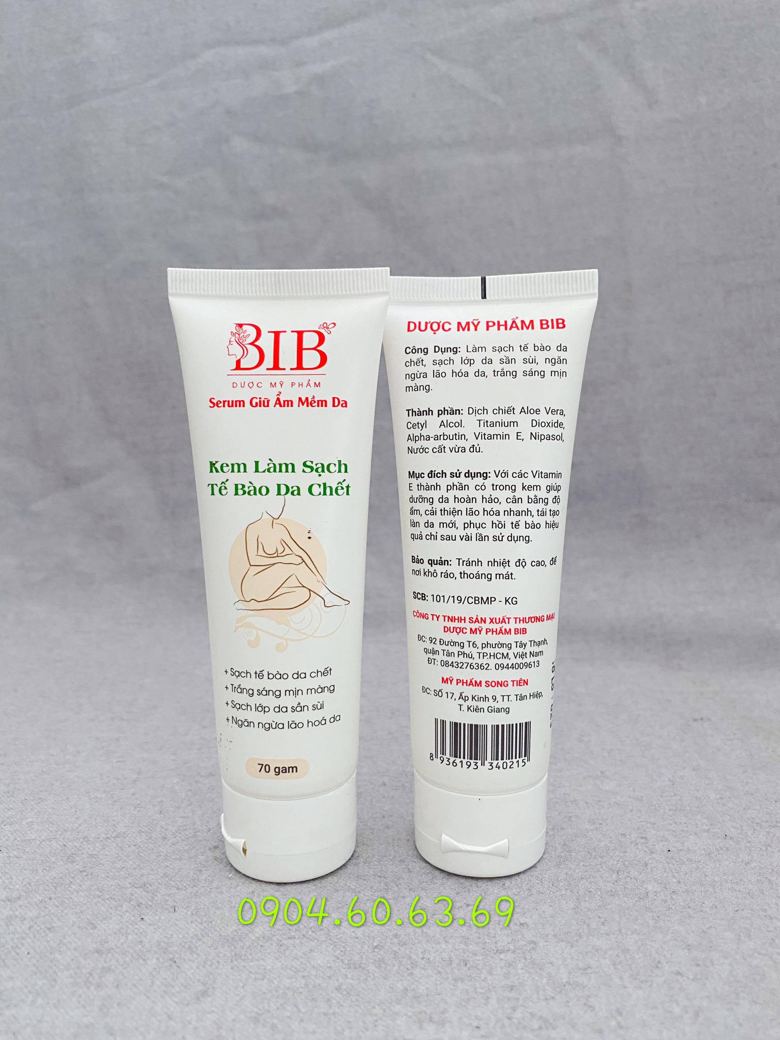 Tẩy Tế Bào Chết BIB 70g