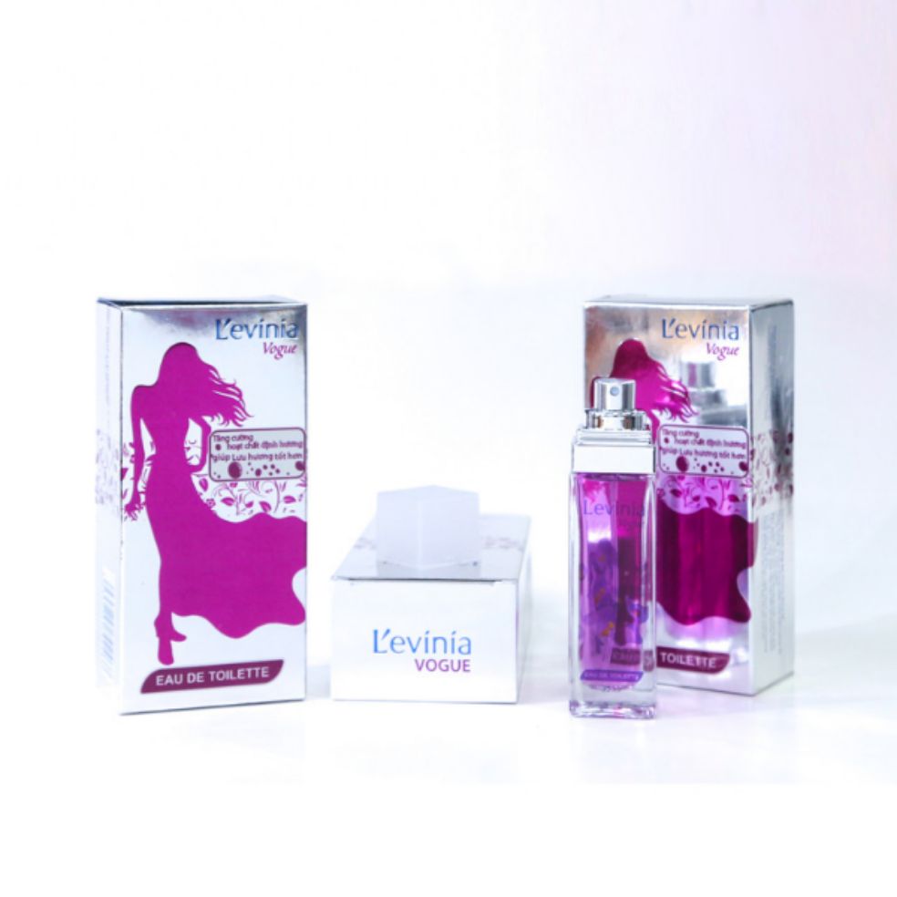 Nước hoa 30ml l'evinia levinia tím vogue