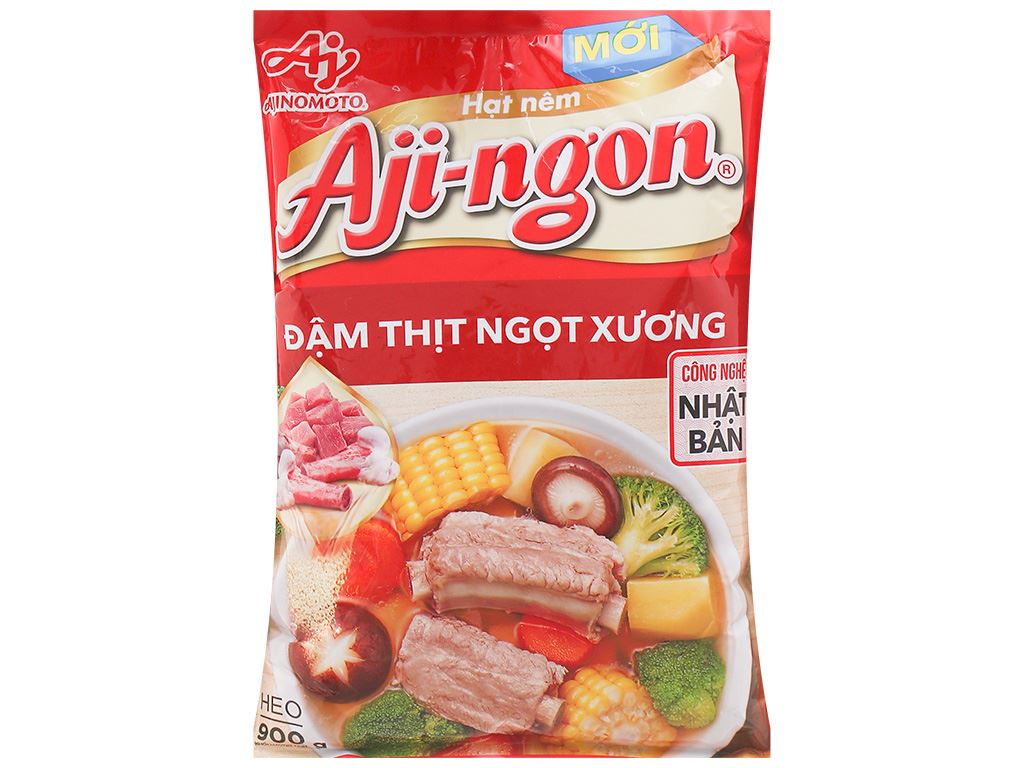 Hạt nêm vị heo Aji-ngon gói 900g