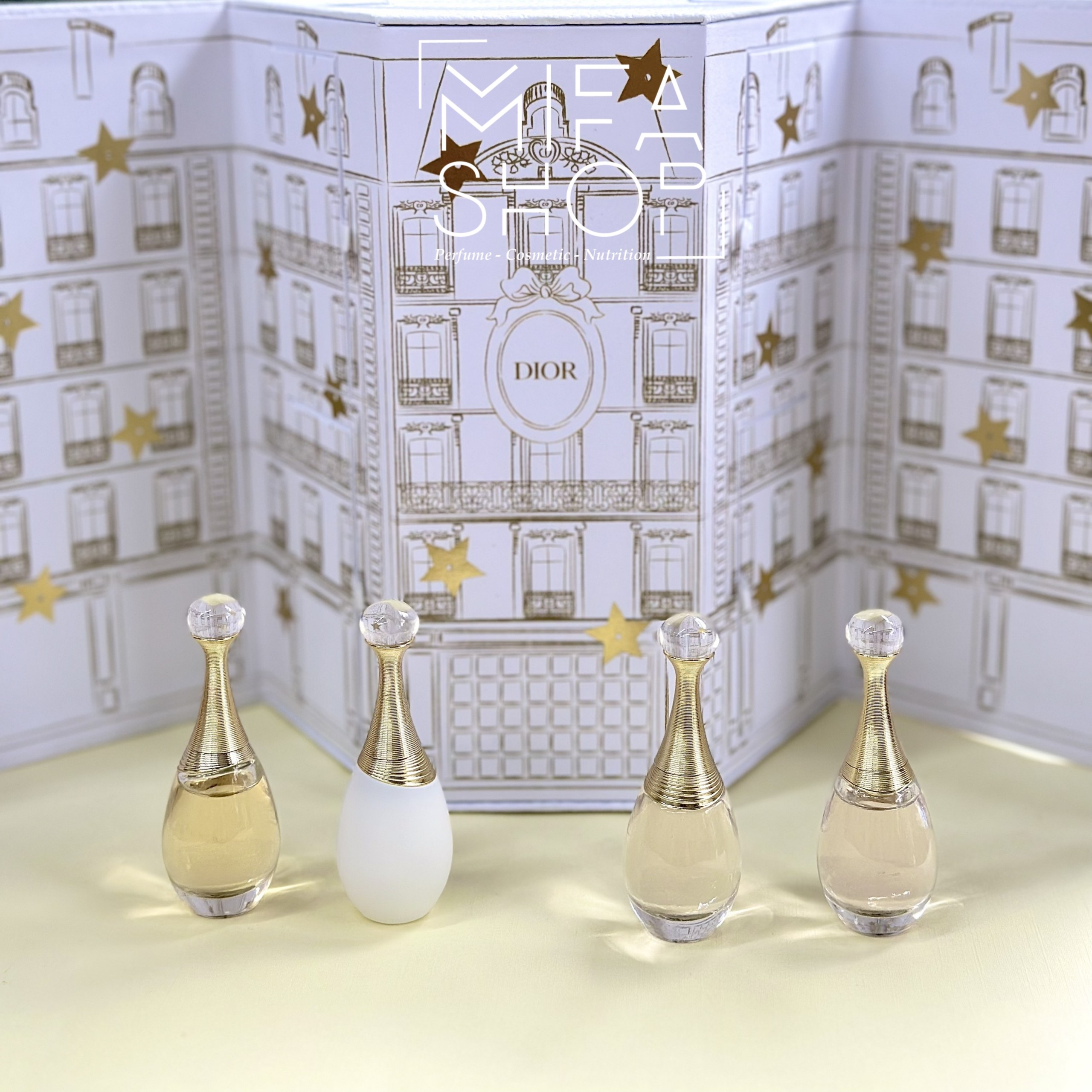 Bộ Quà Tặng Nước Hoa Dior J’adore 4 Chai 5ml - nữ tính, cực sang trọng