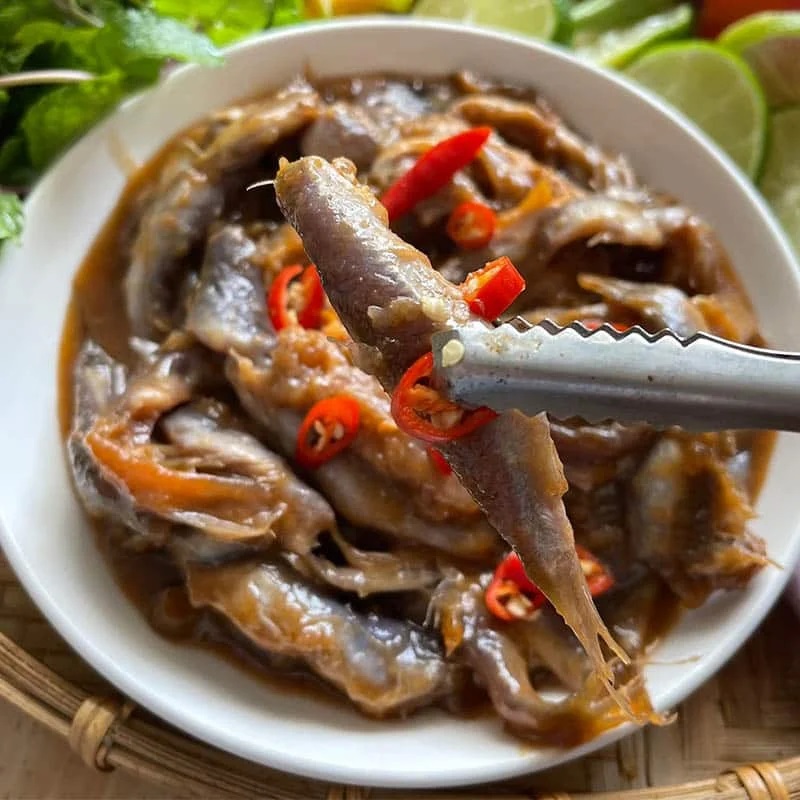 MẮM CÁ LINH 1KG  CHUYÊN NẤU LẨU NGON TUYỆT VỜI ĐẶC SẢN MINH TRIẾT-Vựa Khô Nam Thiên