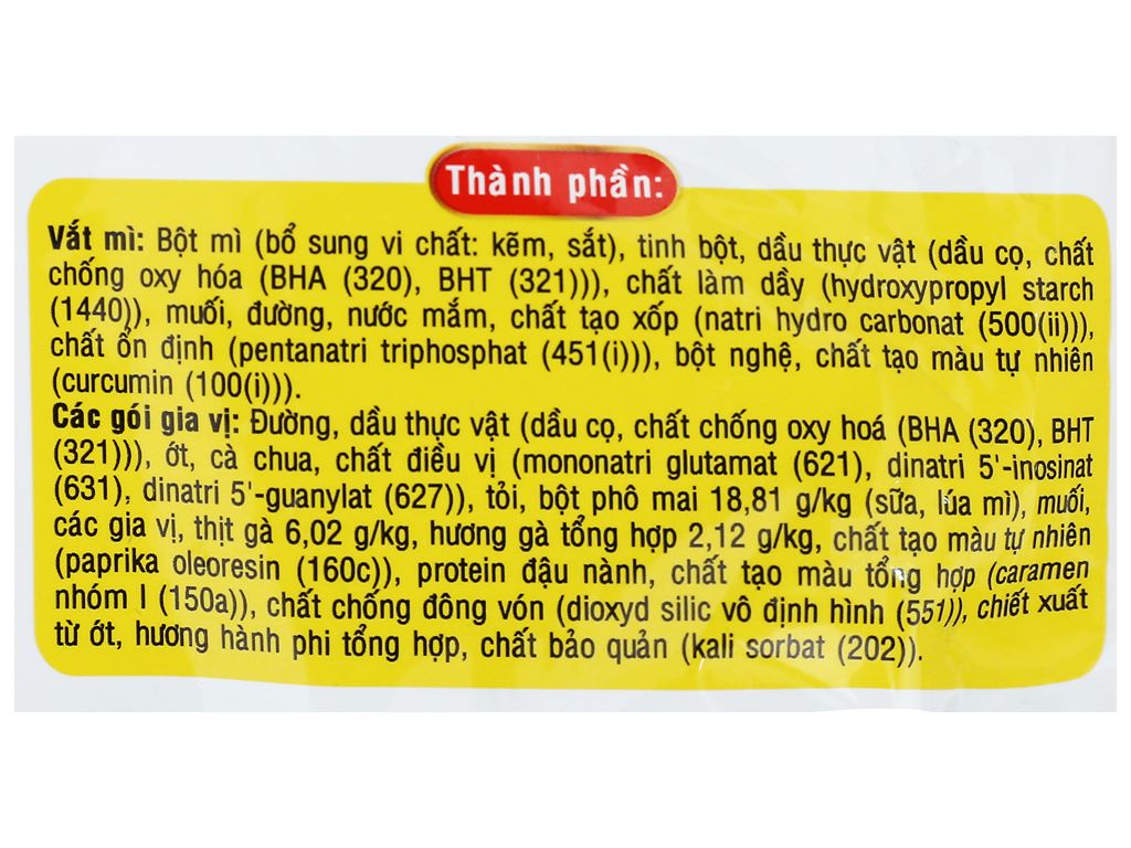 Mì gà SiuKay gói 129g nhiều vị
