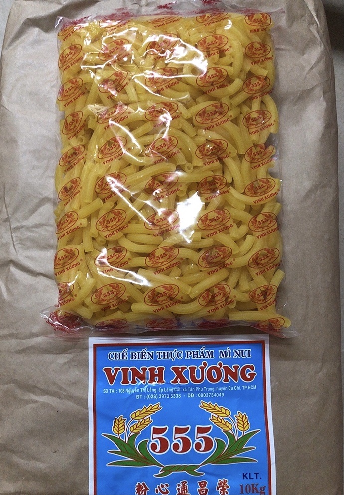 Nui Vinh Xương 555 gói 500gr (mì nui)