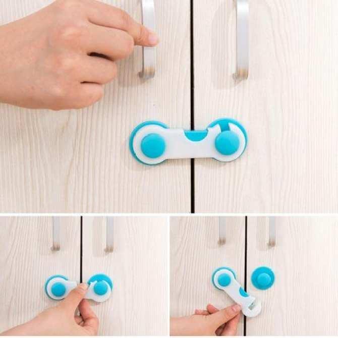 [HCM]Bộ 2 dụng cụ khóa tủ an toàn cho bé