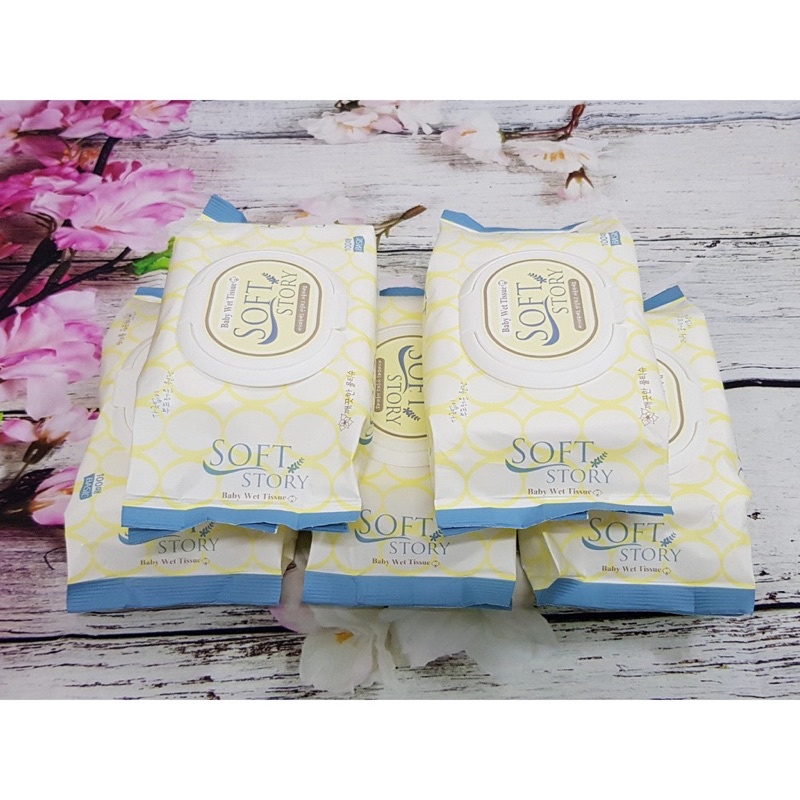 KHĂN GIẤY ƯỚT SOFT STORY CAO CẤP HÀN QUỐC