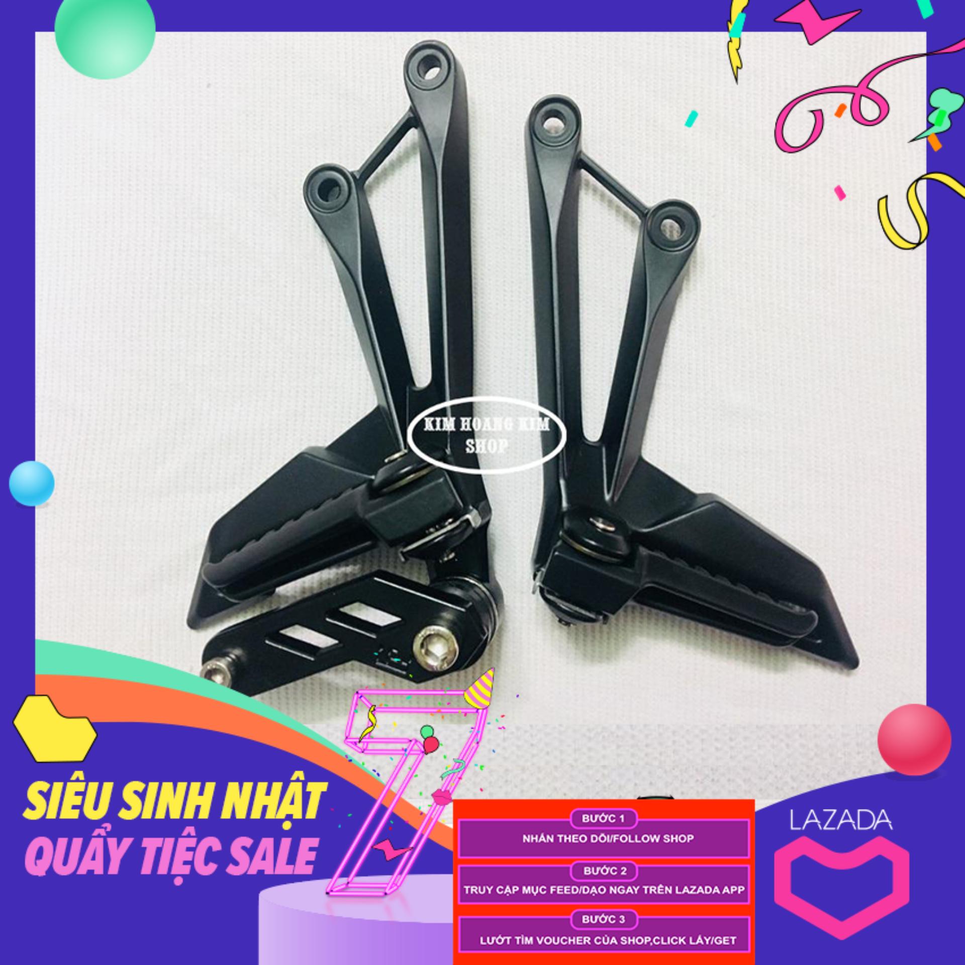 Cặp gác chân Z1000 dành cho Exciter 150 Kim hoàng kim