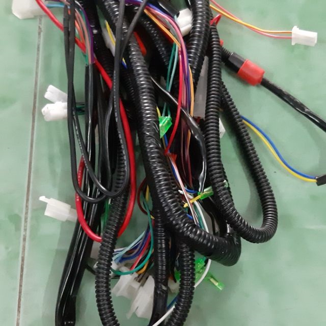 Bộ dây điện xe ba gác - ba bánh loại tốt