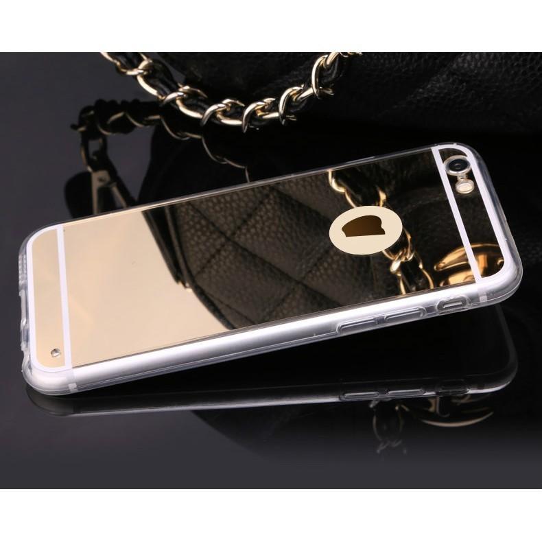 [HCM]Ốp lưng Iphone tráng gương silicon