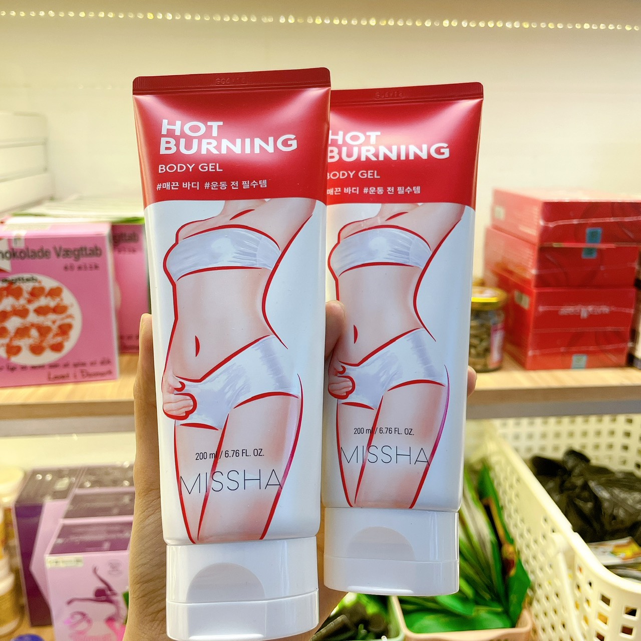 Kem tan mỡ missha hot burning