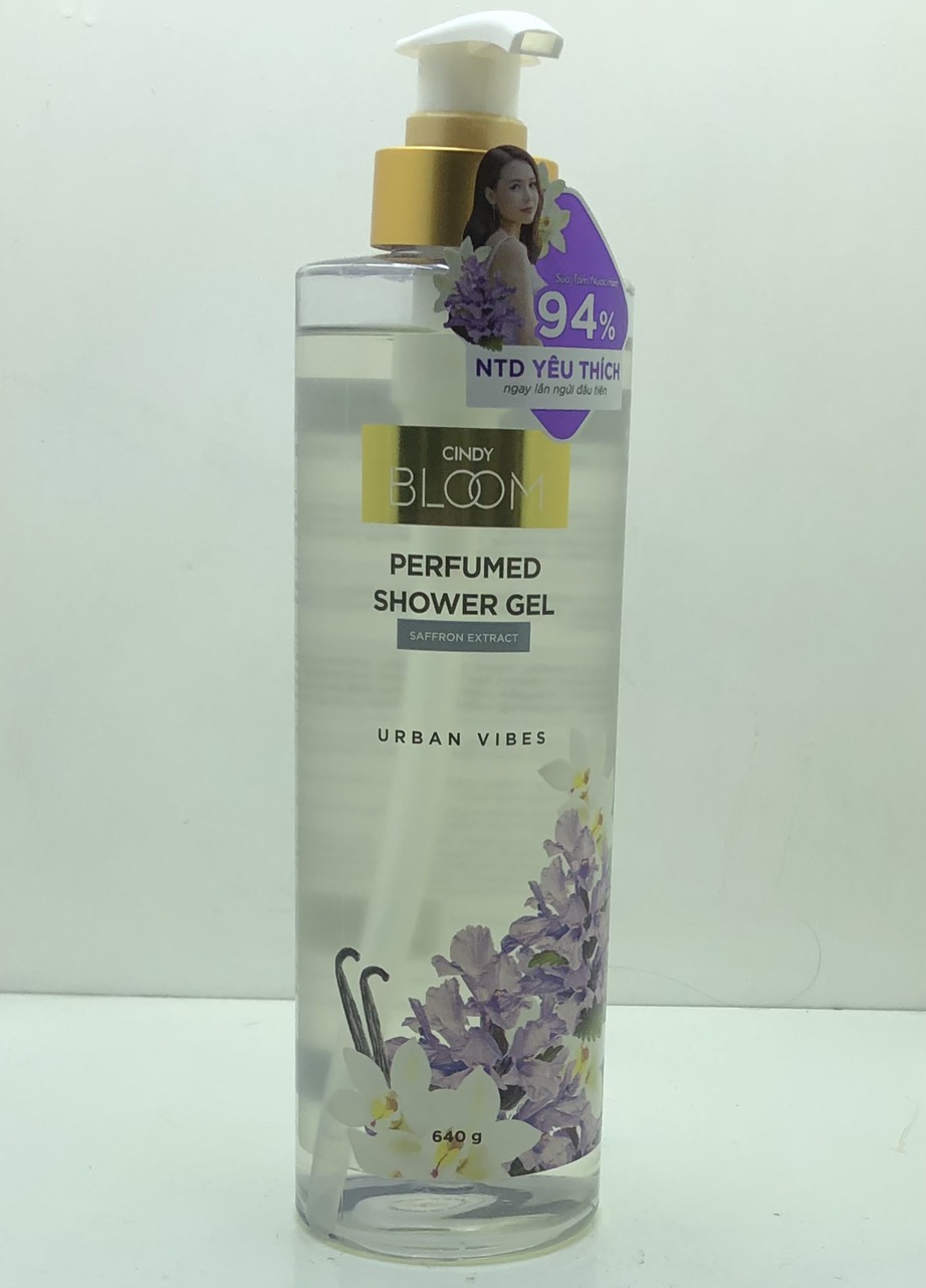 Sữa tắm nước hoa Cindy Bloom 640g