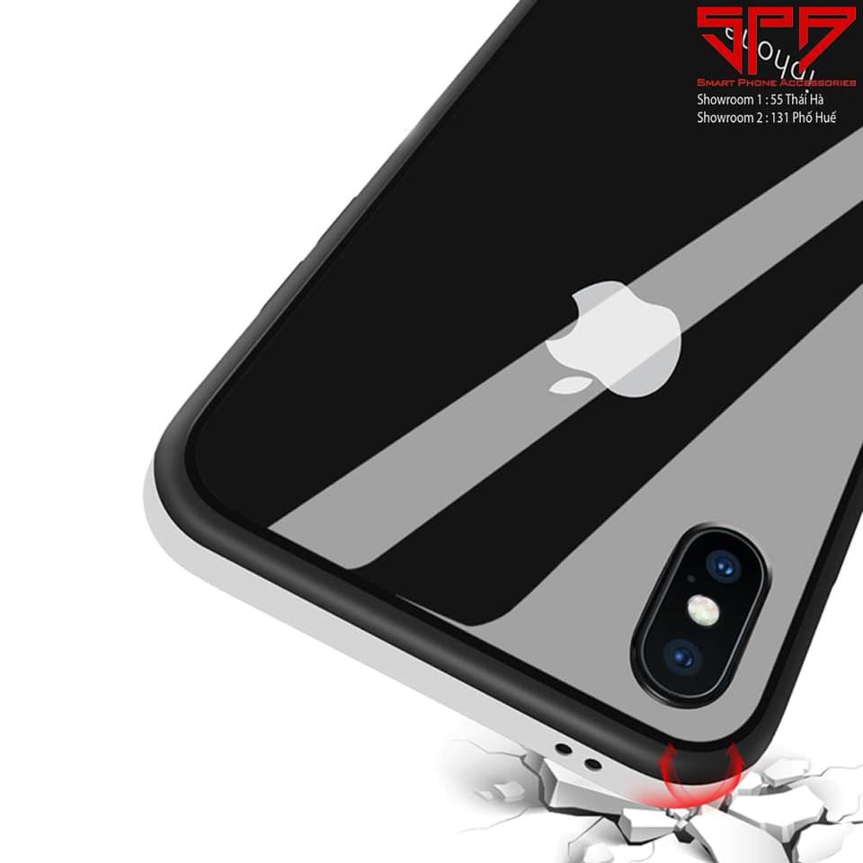 Ốp lưng dành cho Iphone hãng SULADA lưng trong viền màu