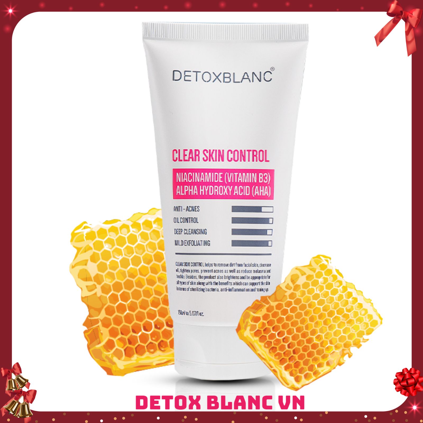 Sữa rửa mặt Detox BlanC Clear Skin Control (150ml)