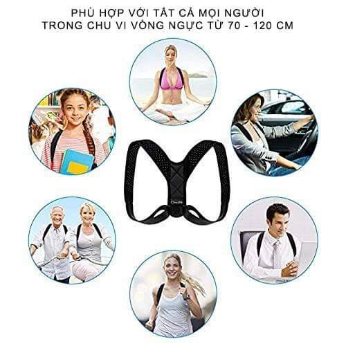 Đai chống gù lưng  free size