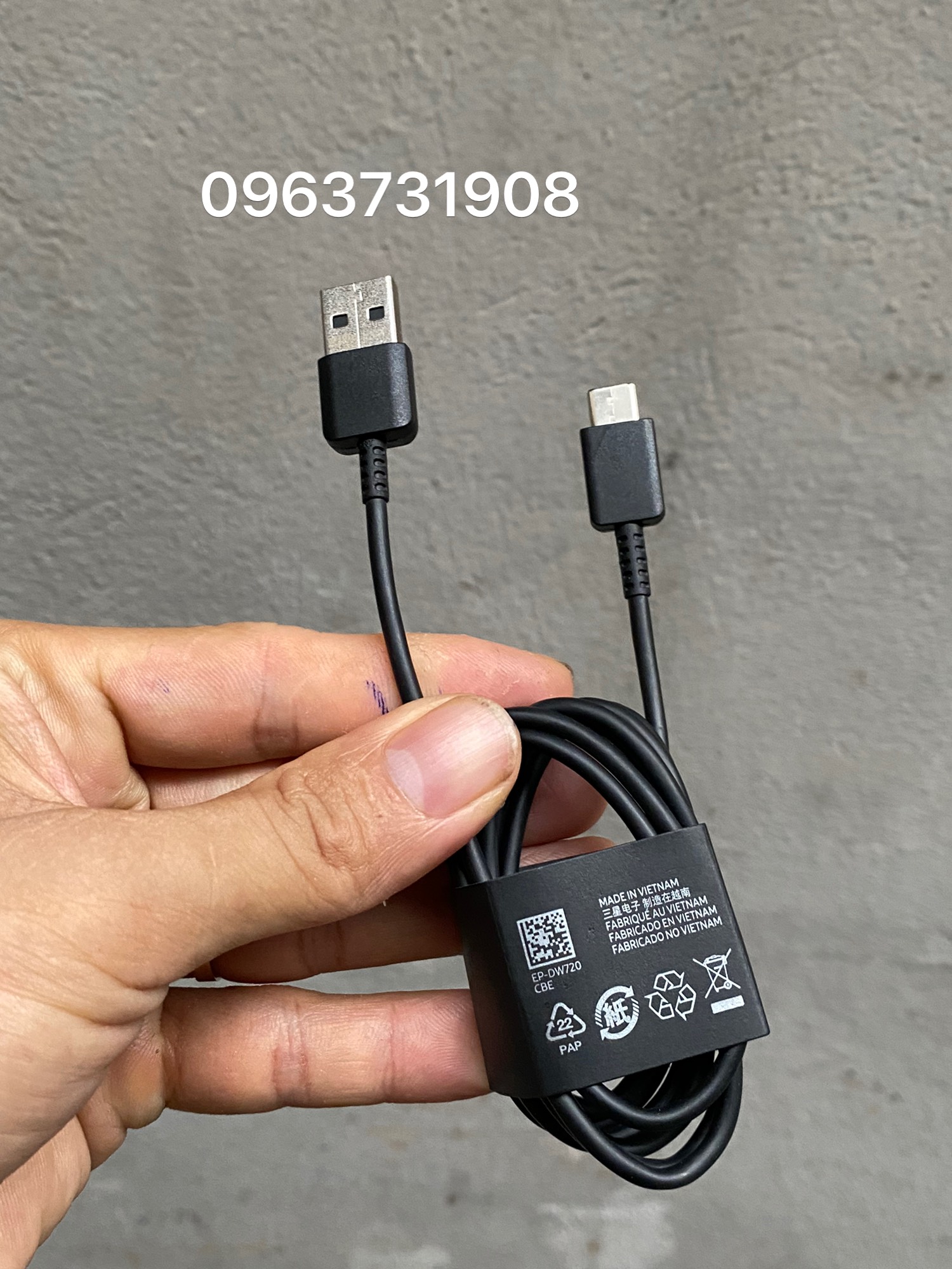 Cáp sạc USB Type-c cho loa Marshall Emberton