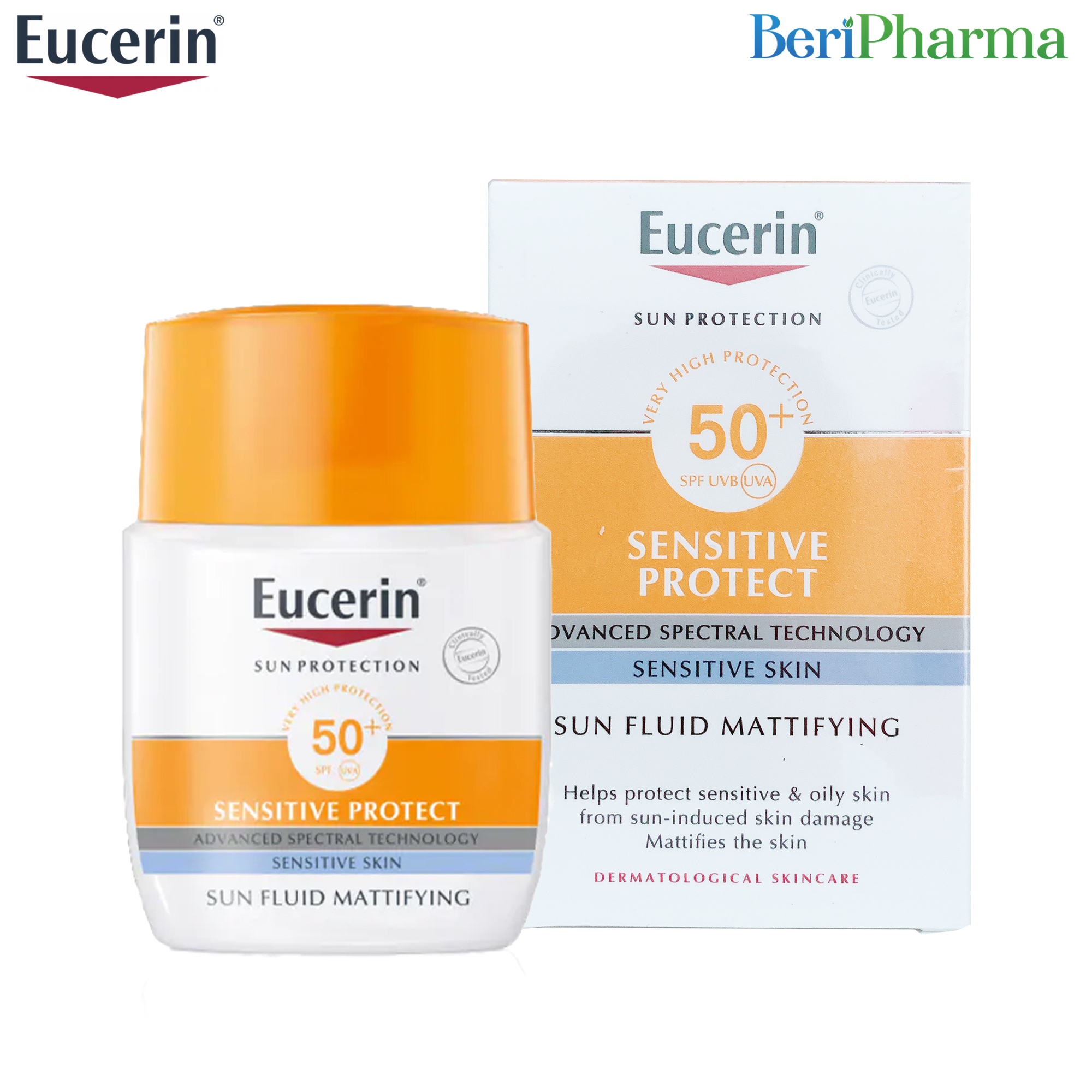 [HCM]Eucerin Kem Chống Nắng Sun Mattifying Fluid 50+ 50ml