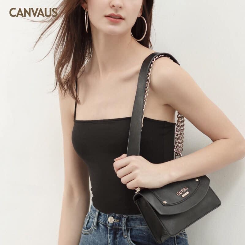 Áo 2 dây bozip tàu co dãn 4 chiều dáng body( Áo hai dây ôm)