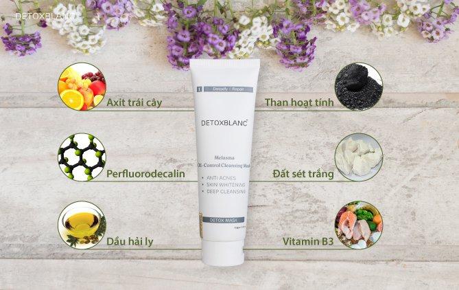 [HCM]mặt nạ sủi bọt thảy độc detox blanc