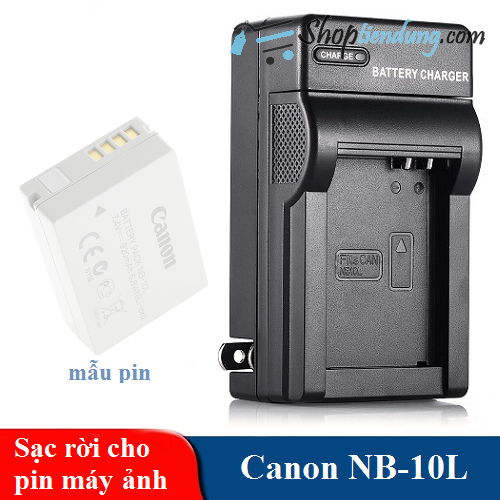 Sạc cho pin máy ảnh Canon NB-10L