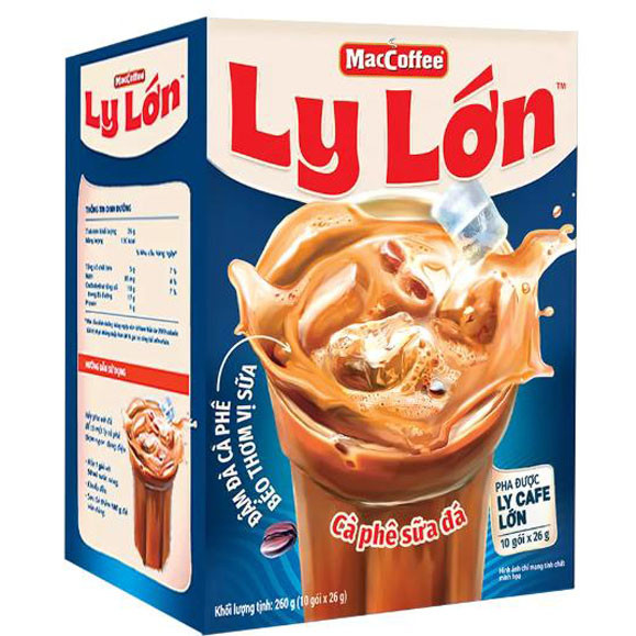 Cà phê sữa đá Maccoffee ly lớn