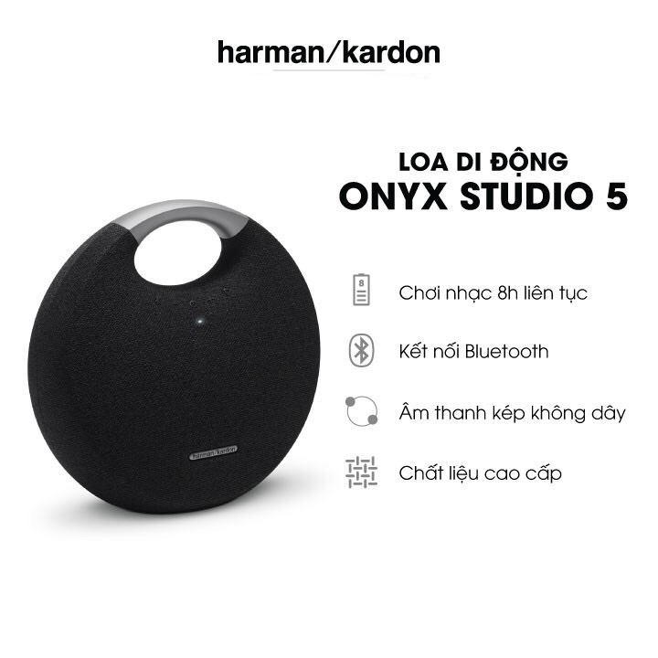 [Trả góp 0%]Loa Bluetooth Harman Kardon Onyx Studio 5 - Mới ( Bảo Hành 12T)