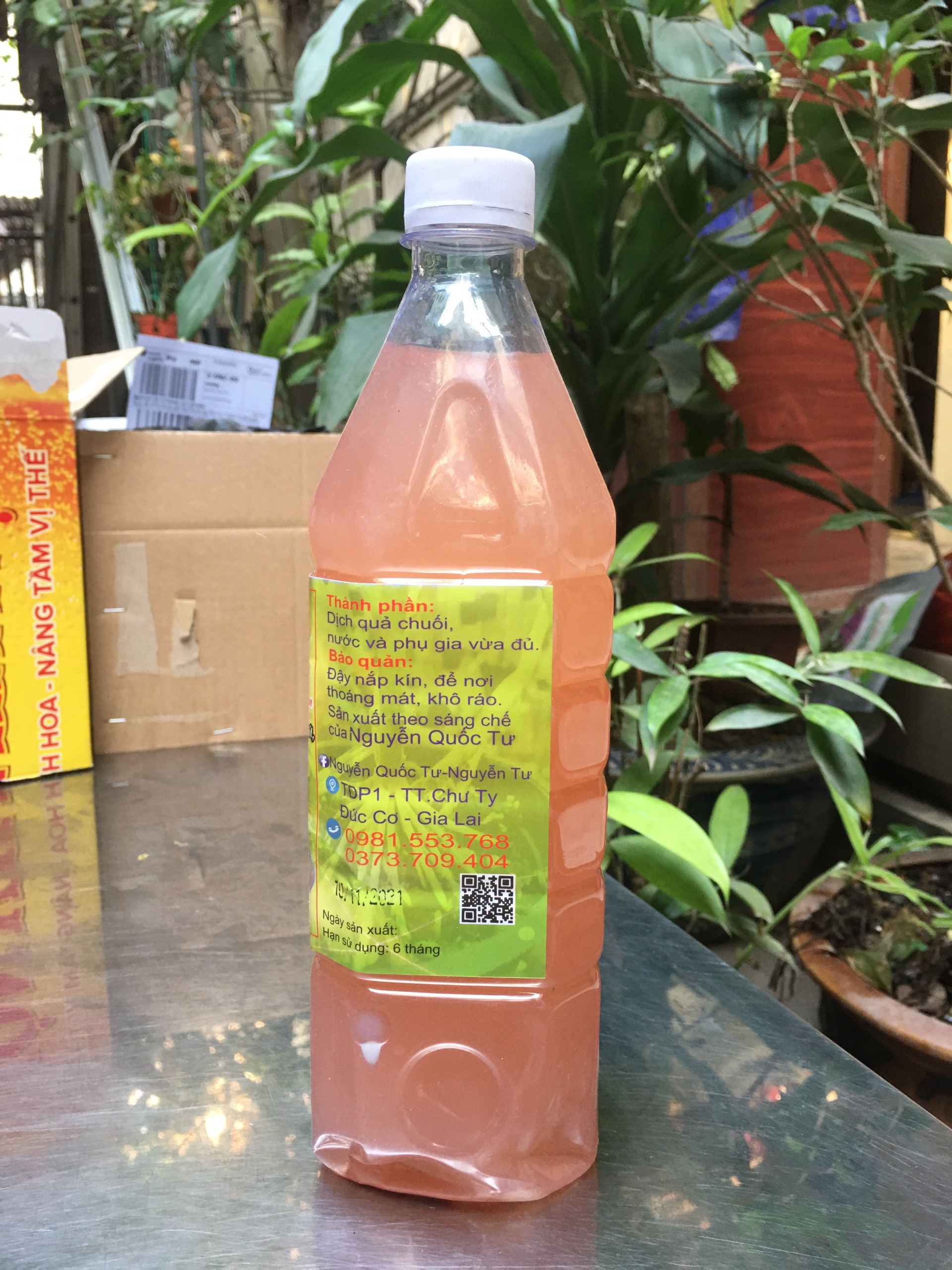 Dịch chuối cho Phong lan 1 lít