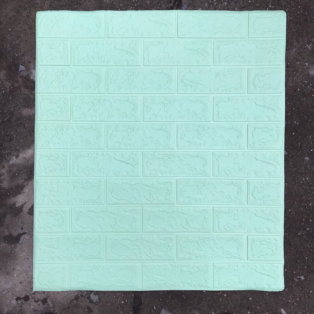 combo 10 miếng Xốp dán tường 3D CAO CẤP - Khổ Lớn 70*77cm loại 1 siêu dính chống thấm