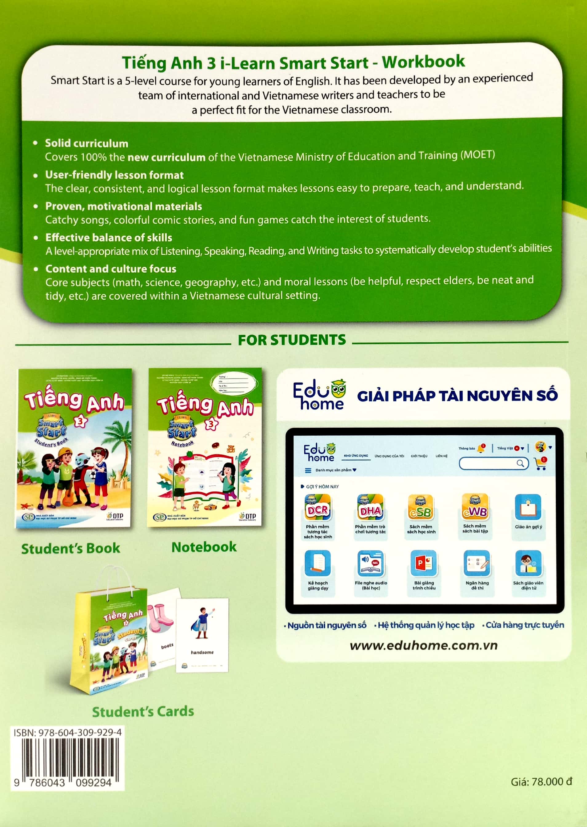 Sách - Tiếng Anh 3 I-Learn Smart Start - WorkBook