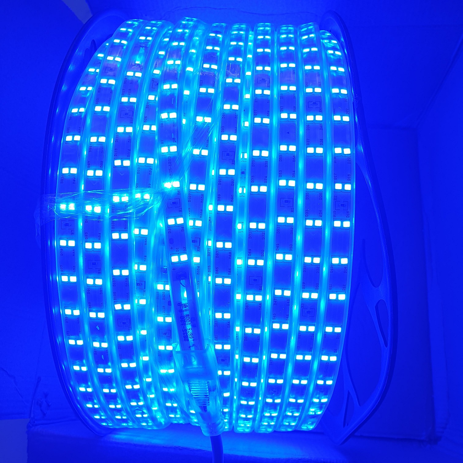 Cuộn Led Dây Đôi 2835 - 100M (2 Hàng Led Đôi) + Tặng 5 Dây Nguồn - Đèn Led Thiên Vân