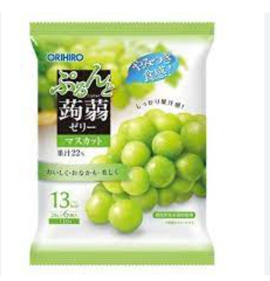 Thạch Vị Đào và Nho Orihiro Japan 120g