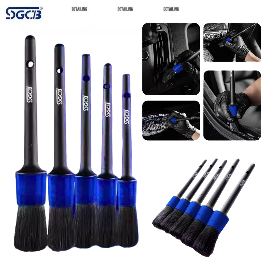 Bộ 5 cọ vệ sinh nội ngoại thất xe chuyên dụng sgcb sggd046