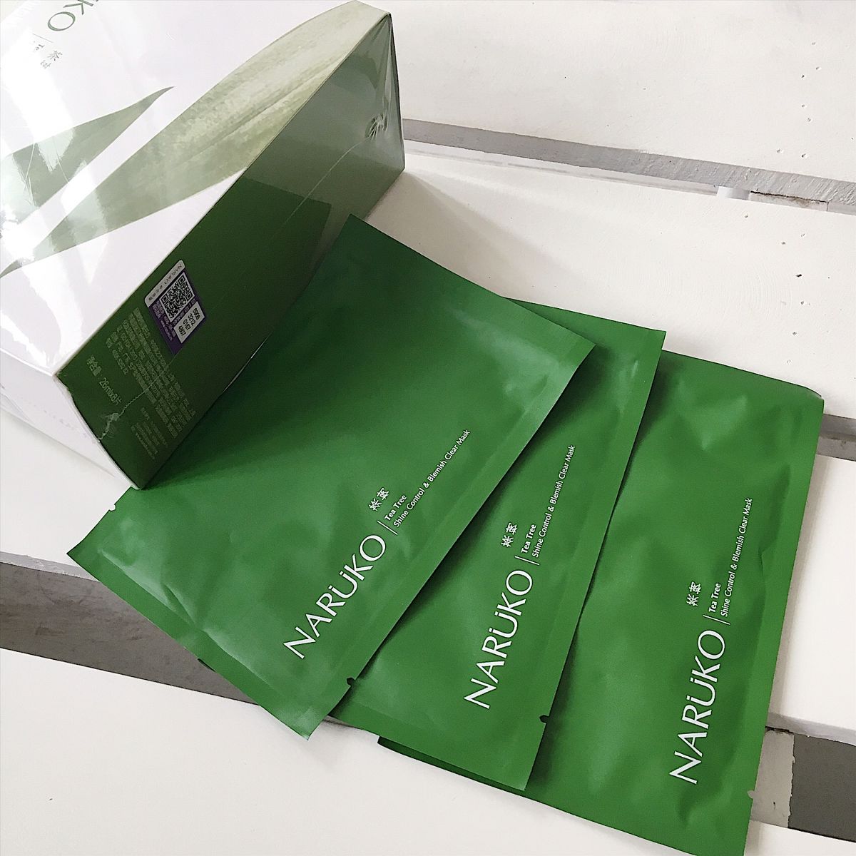 NARUKO Mặt Nạ Giấy Tràm trà Tea Tree Mask