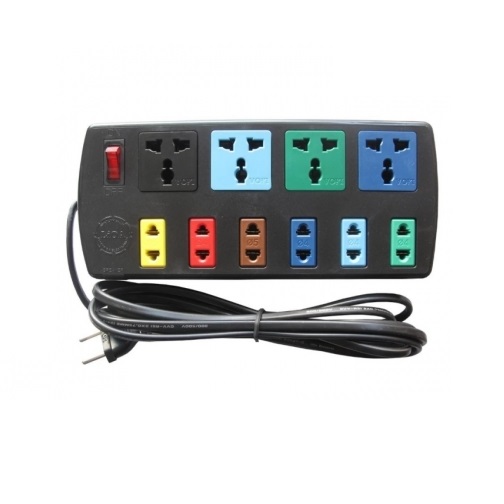 Ổ cắm điện đa năng 10 ổ cắm 3m 5m Lioa 4D6S32