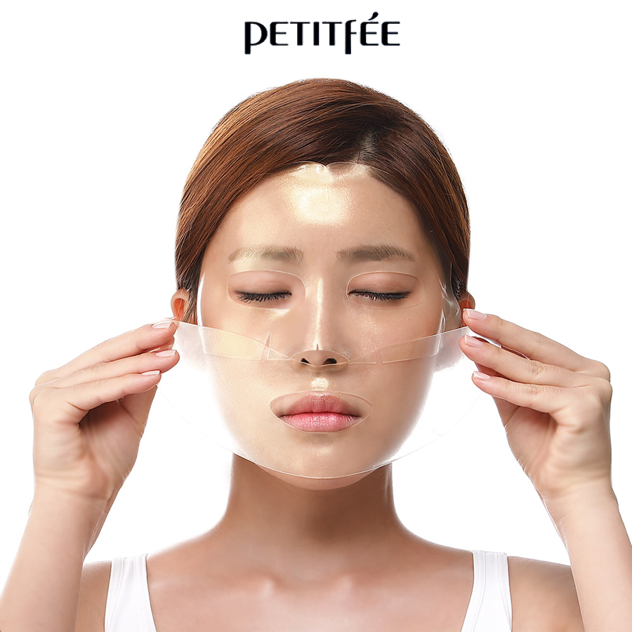 Mặt nạ mặt PETITFEE Gold & Snail - tinh chất ốc sên & vàng (date 15/9/2025)
