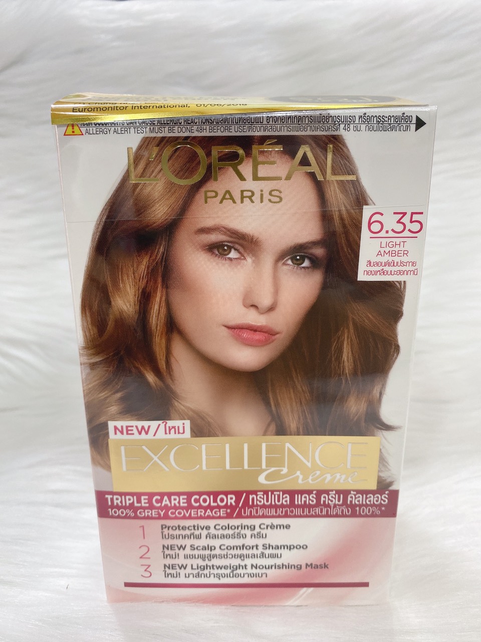 Nhuộm Tóc Phủ Bạc Loreal Số 6.35 Nâu Socola
