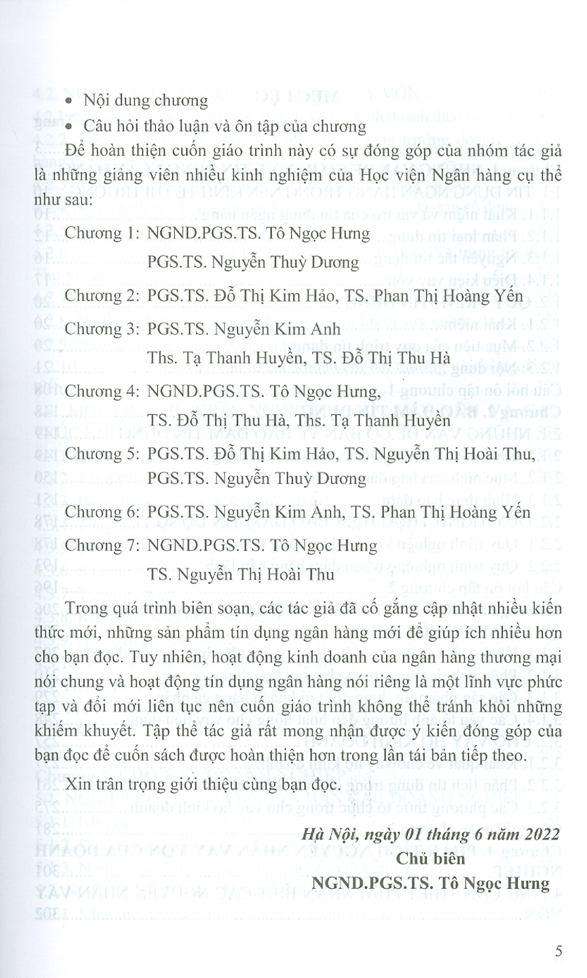 Giáo Trình Tín Dụng Ngân Hàng (Tái Bản 2022 Có Chỉnh Sửa - Tô Ngọc Hưng)
